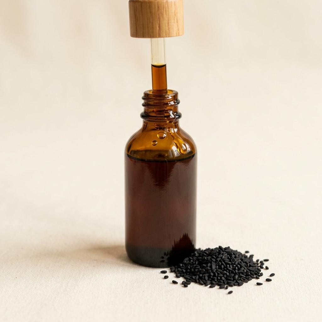 Organic Cold-Pressed Black Seed (Cumin) Oil